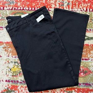 👖Old Navy Black Jeans NWT 28W Regular Mid-Rise Kicker Boot-Cut